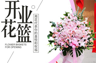 河南南阳宛城区红泥湾镇花篮配送
